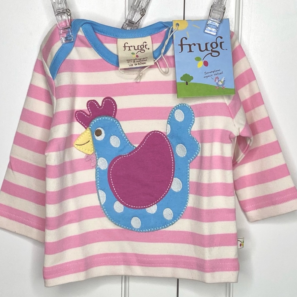 Frugi Organic Cotton Long Sleeve Top